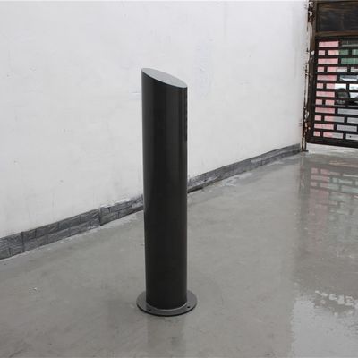 Hot Dip Galvanized Steel Safety Bollards For Outdoor Road Safety
