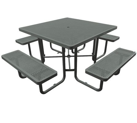 2040mm Length Outdoor Table Benches Weather Resistant Anti Rust