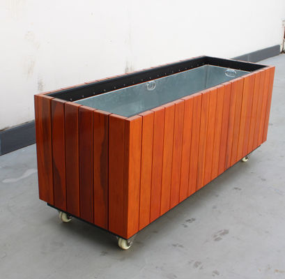Decorative Rectangle Planter Box , Outdoor Flower Planter 800×500×500mm Size