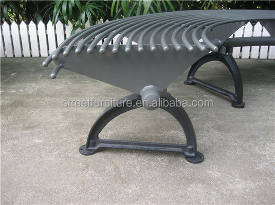 Cast Iron Metal Tree Surround Bench With Polyester Powder Coating