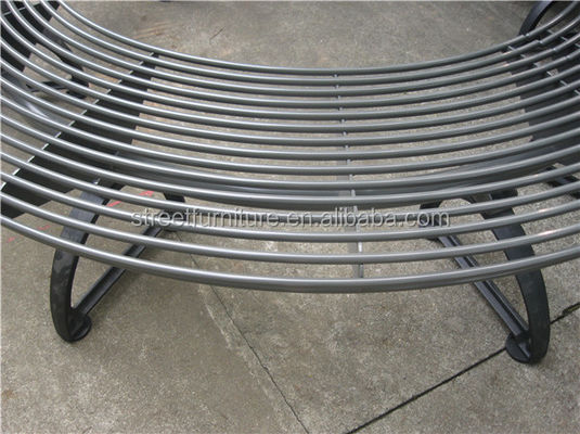 Cast Iron Metal Tree Surround Bench With Polyester Powder Coating