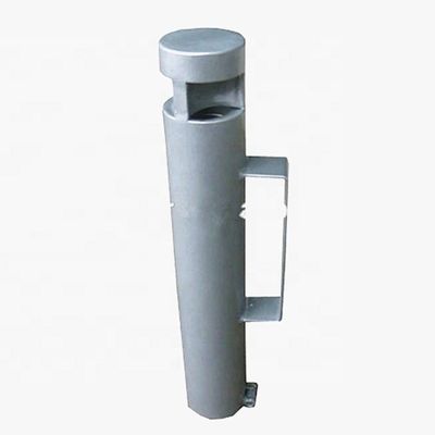 Wall Mounted Metal Outdoor Cigarette Ashtray With Zinc Spraying Powder Coating Finish