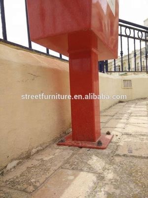 Cute Mild Steel Dog Waste Bin With Surface Mounted Wall Mounted Type