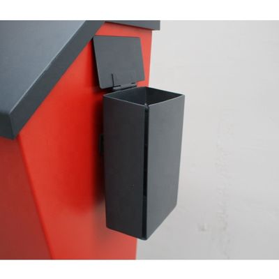 Rectangular Dog Waste Bin , Surface Mounted Pet Waste Trash Can ODM
