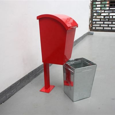 Cute Mild Steel Dog Waste Bin Can With Surface Mounted Wall Mounted Type