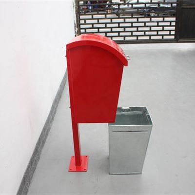 Cute Mild Steel Dog Waste Bin Can With Surface Mounted Wall Mounted Type