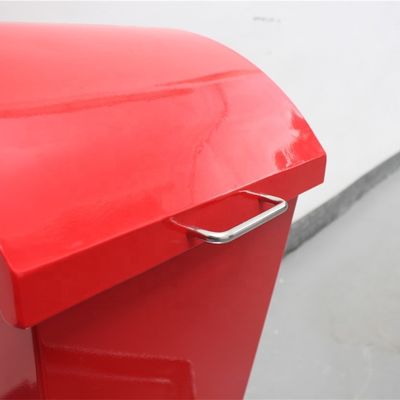 Cute Mild Steel Dog Waste Bin Can With Surface Mounted Wall Mounted Type