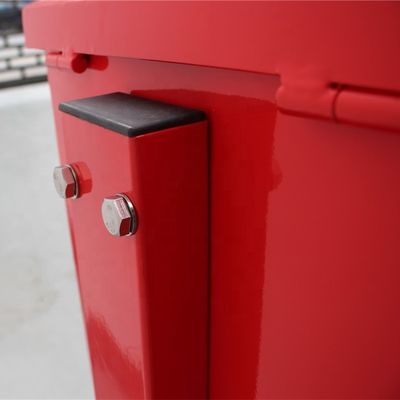 Cute Mild Steel Dog Waste Bin Can With Surface Mounted Wall Mounted Type