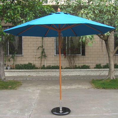 Modern Outdoor Patio Umbrellas , Courtyard Outdoor Garden Parasol 2.7M