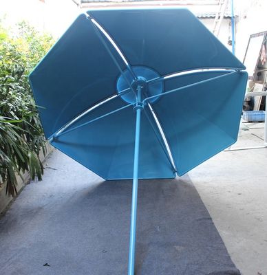 Commercial Aluminum Outdoor Patio Umbrellas 2342mm Height OEM ODM