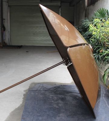 Commercial Aluminum Outdoor Patio Umbrellas 2342mm Height OEM ODM