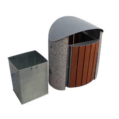 Free Standing Recycled Plastic Benches Outdoor For Public Park