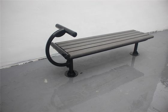 Outdoor Recycled Plastic Backless Bench For Playground Sit Up Workout