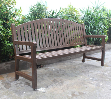 6 Feet Commercial Outdoor Metal Benches For Park Garden Community