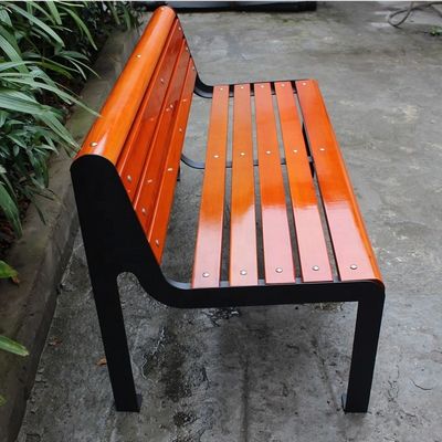Modern Solid Wood Outdoor Bench Solid Timber Bench 1400mm 1800mm Long