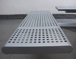 Modern Outdoor Wooden Bench With Recycled Plastic Wood HDPE Material