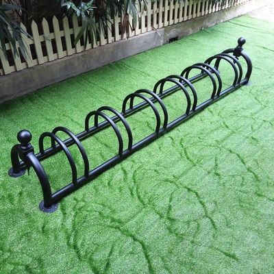 Custom Mild Steel Bike Parking Racks 2400 X 450 X 390mm Size