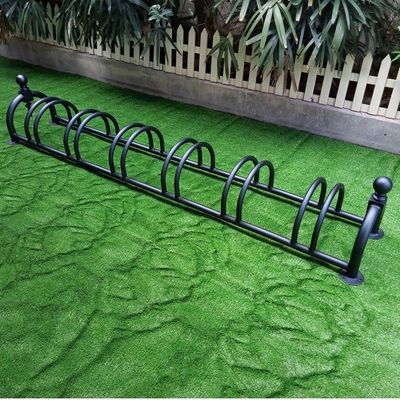 Custom Mild Steel Bike Parking Racks 2400 X 450 X 390mm Size
