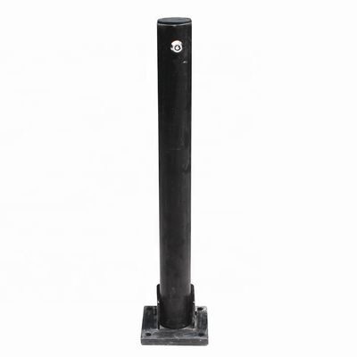 E Coating Metal Outdoor Bollard , Foldable Collapsible Parking Bollard