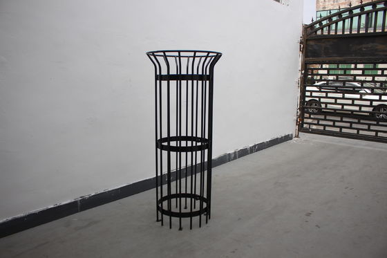 Heavy Duty Tubular Metal Tree Guards Powder Coated Steel Material
