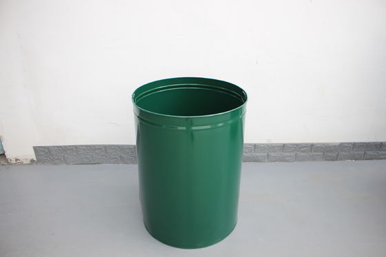 Public Round Outdoor Cigarette Ashtray Flanged Surface Mounted Type