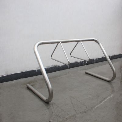 316 Stainless Steel Bike Rack Dia60*3 Steel Tube Frame Dia20 Round Steel Bar Racks 2 Triangles