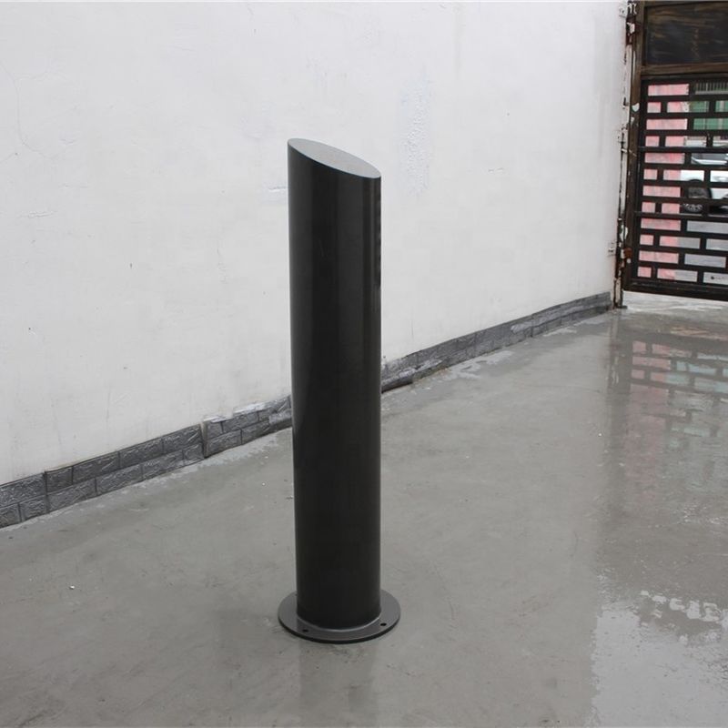 Hot Dip Galvanized Steel Safety Bollards For Outdoor Road Safety