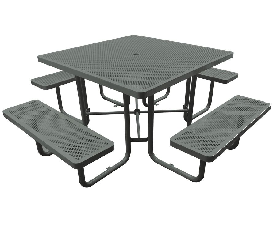 2040mm Length Outdoor Table Benches Weather Resistant Anti Rust